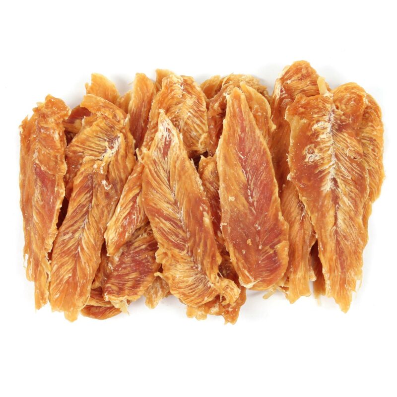 NEKKO DOG SNACKS – DRY CHICKEN JERKY 500 g