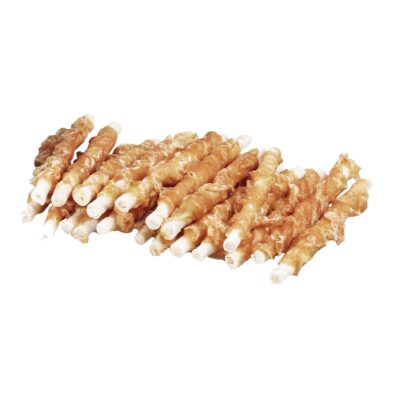 NEKKO DOG SNACKS – CHICKEN STICKS WRAP RAWHIDE 500 g
