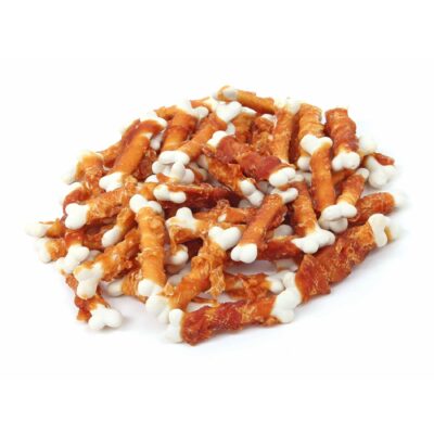 NEKKO DOG SNACKS – CHICKEN WRAP CALCIUM BONES 500 g