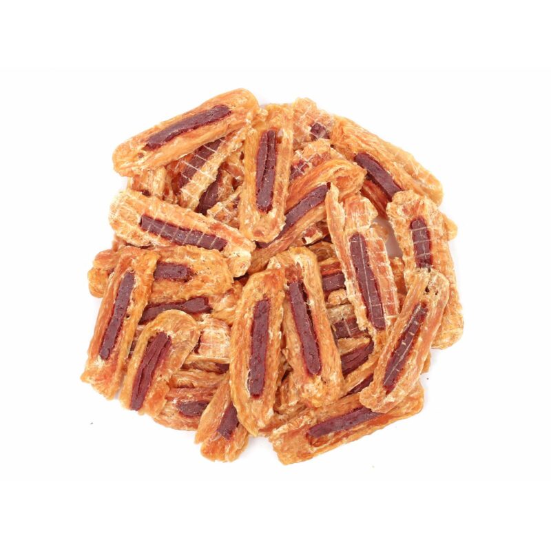 NEKKO DOG SNACKS – CHICKEN & LAMB SLICE 500 g