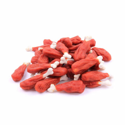 NEKKO DOG SNACKS – SOFT DUCK & CALCIUM BONE DRUMSTICKS 500 g