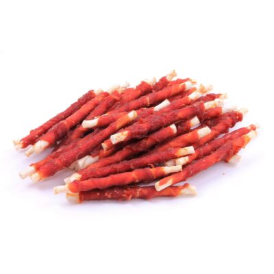 NEKKO DOG SNACKS – DUCK STICKS WRAP RAWHIDE 500 g