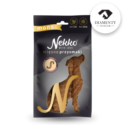 NEKKO DOG TREATS MONO – SILKWORM JERKY 80 g
