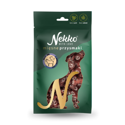 NEKKO DOG TREATS – Cod & Lamb Rolls 1 cm
