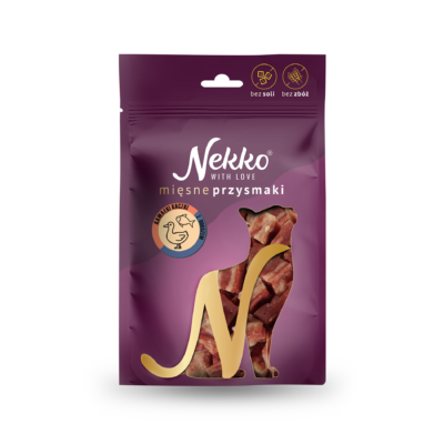 NEKKO CAT SNACKS – Soft small duck + cod cube 50 g