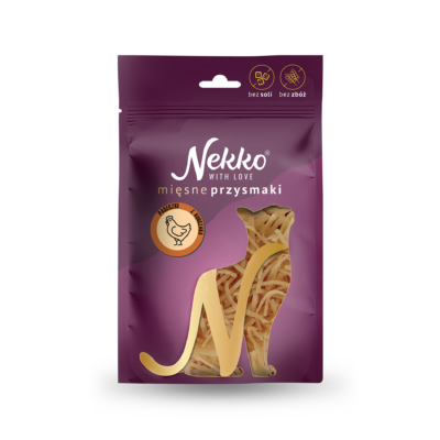 NEKKO CAT SNACKS – Soft chicken small strips 50 g