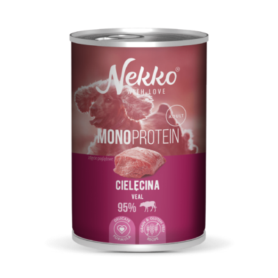 NEKKO MONOPROTEIN ADULT – Veal 400g