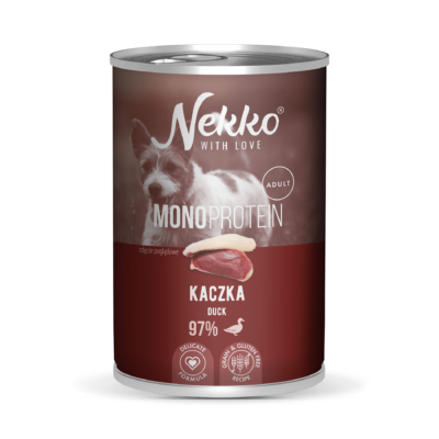 NEKKO MONOPROTEIN ADULT – Duck 400 g