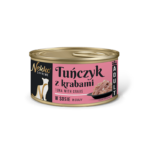 NEKKO SUPREME ADULT - Tuna with crabs in gravy, can 80 g