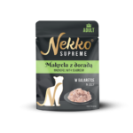NEKKO SUPREME ADULT - Mackerel with seabream in jelly – pouch 70 g