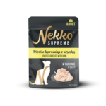 NEKKO SUPREME ADULT - Chicken Breast with Ham in Broth – pouch 70 g