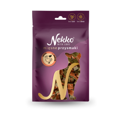NEKKO CAT SNACKS – Duck & blueberries 50 g