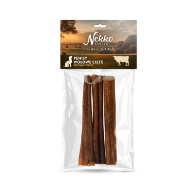 NEKKO NATURAL SNACK – BEEF BULLY STICKS