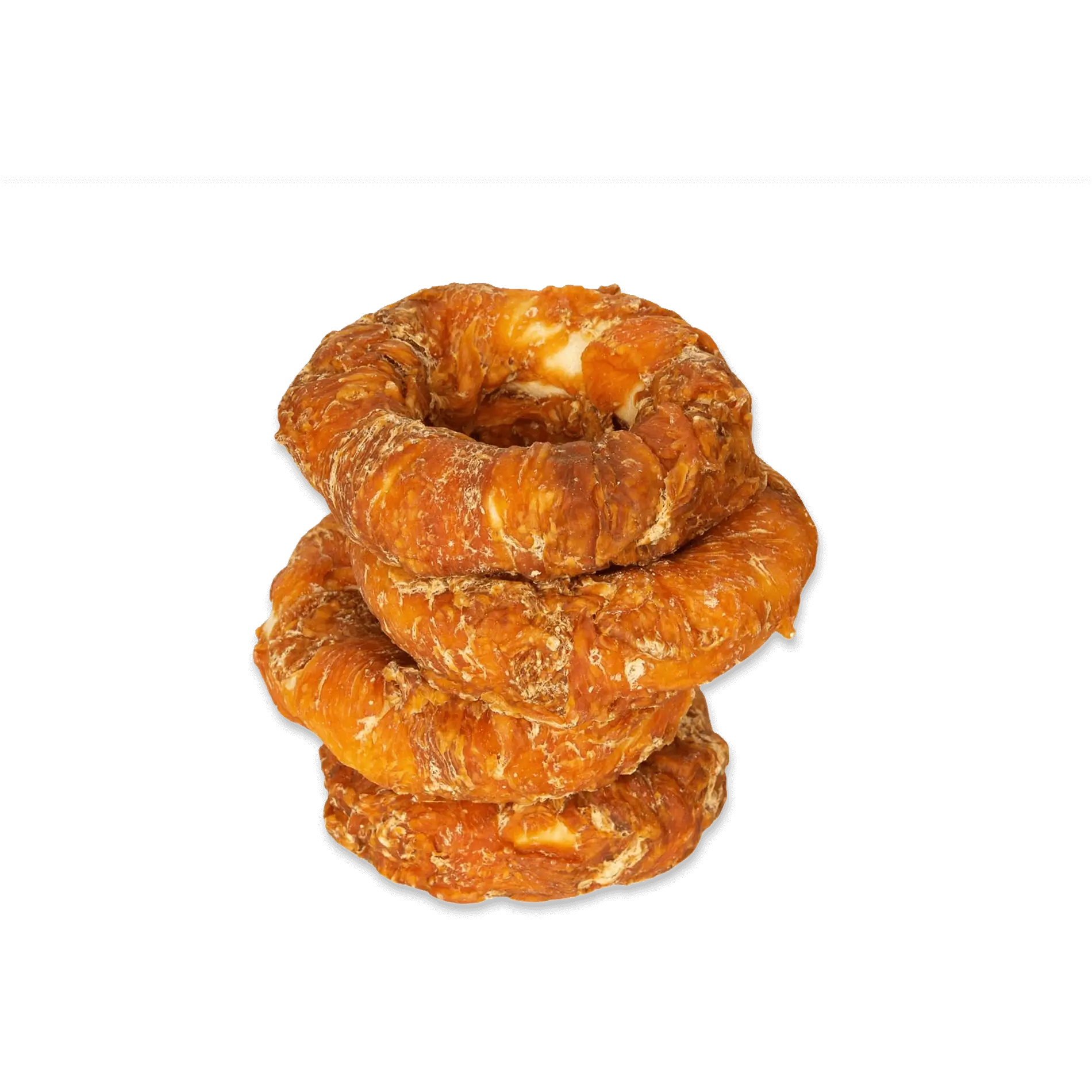 NEKKO DOG SNACKS – RAWHIDE DONUT WRAPPED WITH CHICKEN 9 cm 500 g