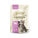 NEKKO DAILY KITTEN – with lamb in gravy, pouch 85 g